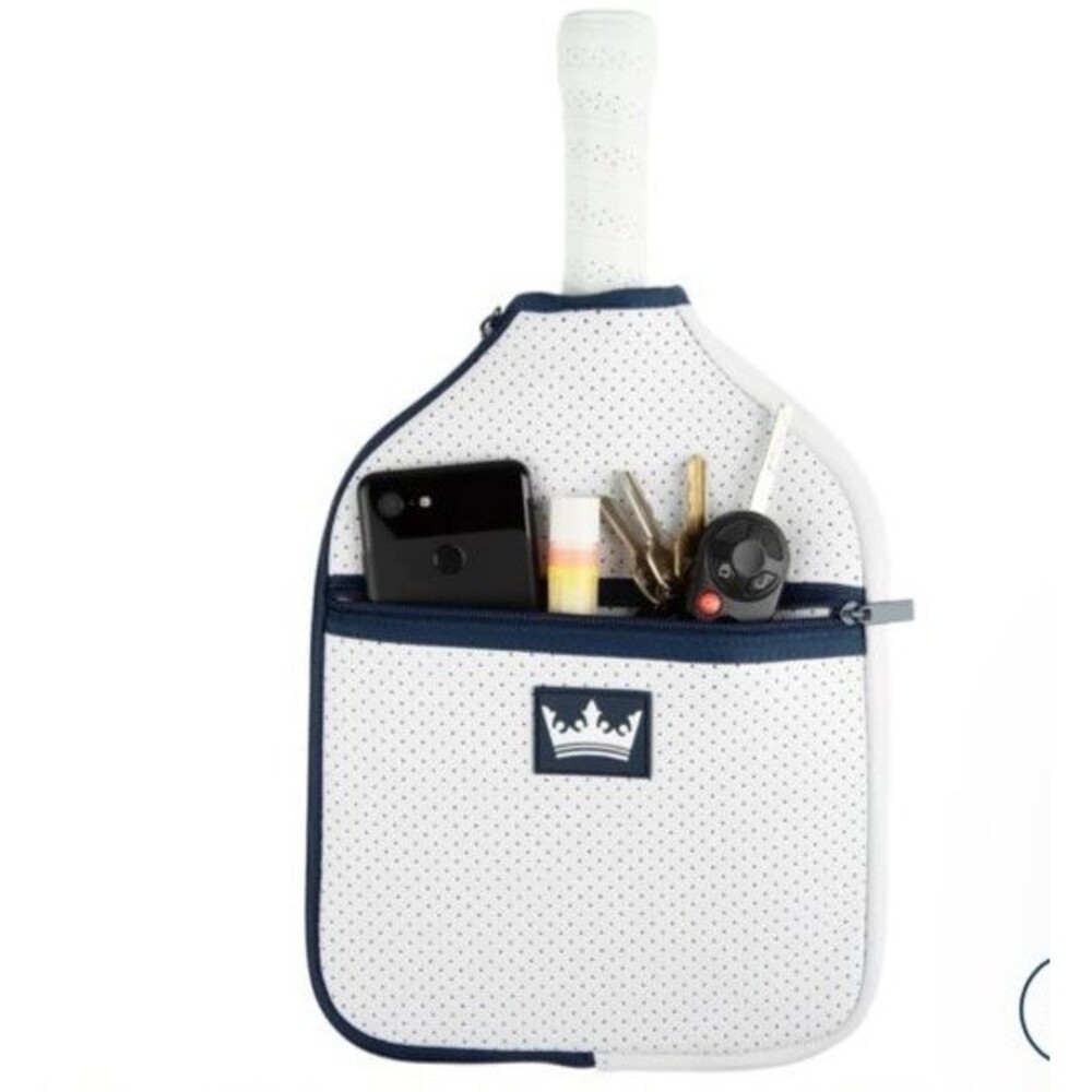 Queen of the Court Just Dink It Pickleball Paddle Cover Greenwich NWT